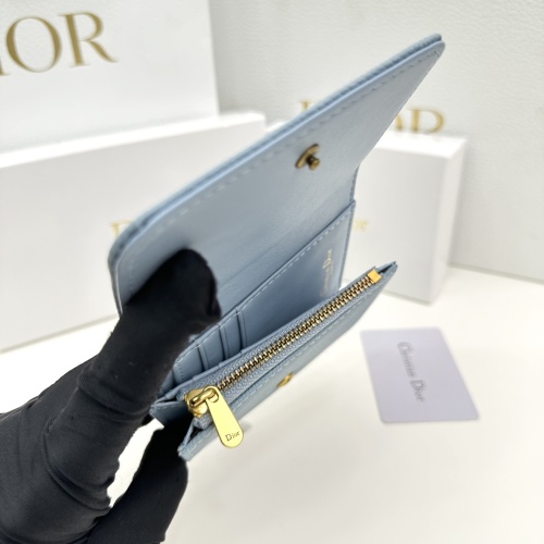 Replica Christian Dior AAA Wallets For Women #1113979 $45.00 USD for Wholesale