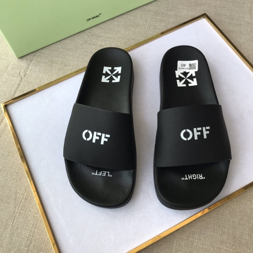 Cheap Off-White Slippers For Men #1117121, $$42.00 USD On Off-White Slippers