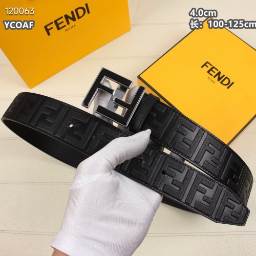 Replica Fendi AAA Quality Belts For Men #1119565 $64.00 USD for Wholesale