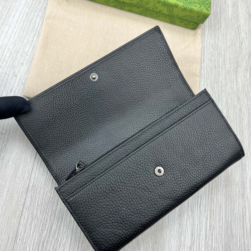 Replica Gucci Wallets For Women #1122755 $42.00 USD for Wholesale