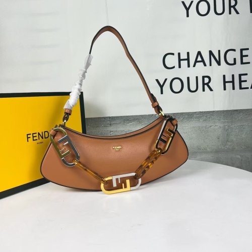 Cheap Fendi AAA Quality Shoulder Bags For Women #1128627, $$96.00 USD On Fendi AAA Quality Shoulder Bags