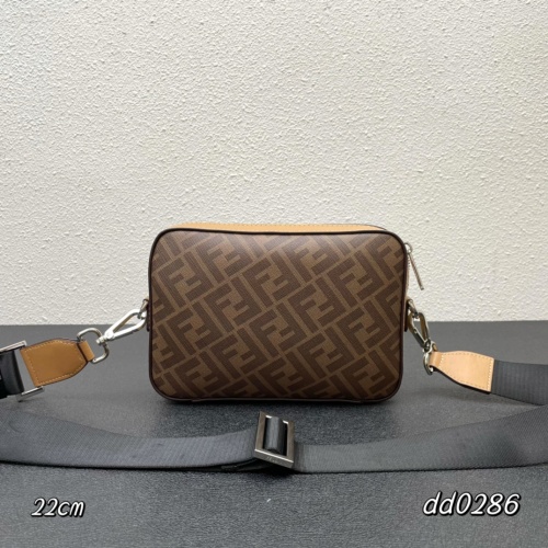 Replica Fendi AAA Man Messenger Bags #1128914 $92.00 USD for Wholesale