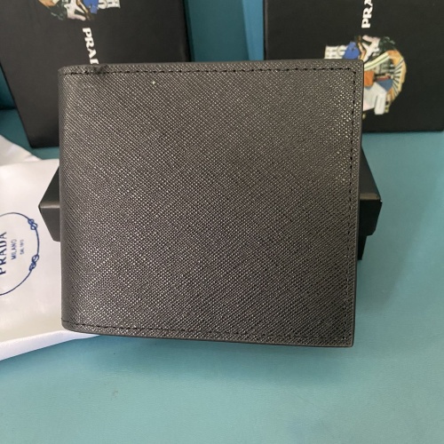 Replica Prada Wallets For Men #1129026 $41.00 USD for Wholesale