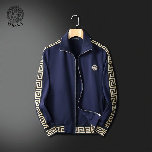 Replica Versace Tracksuits Long Sleeved For Men #1133137 $85.00 USD for Wholesale