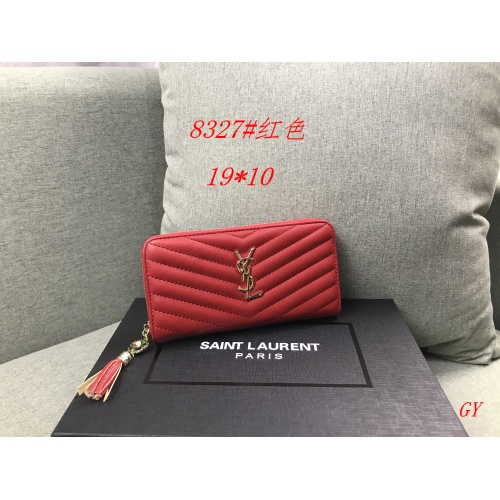 Cheap Yves Saint Laurent YSL Wallets For Women #1135458, $$19.00 USD On Yves Saint Laurent YSL Wallets