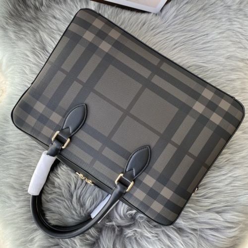 Replica Burberry AAA Man Handbags #1137860 $140.00 USD for Wholesale