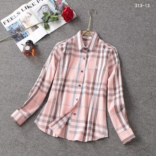 Cheap Burberry Shirts Long Sleeved For Women #1138212, $$38.00 USD On Burberry Shirts