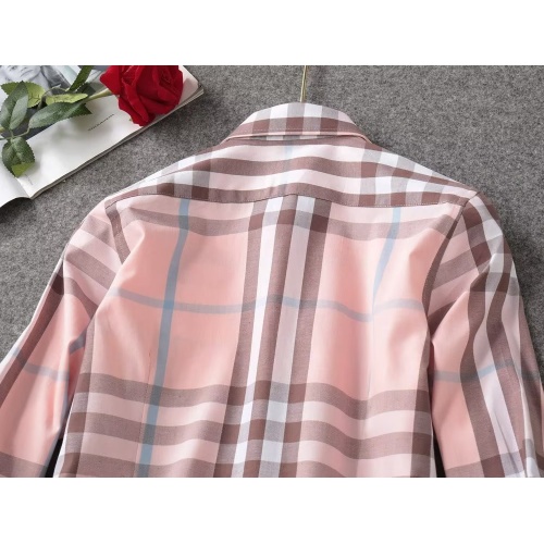 Replica Burberry Shirts Long Sleeved For Women #1138212 $38.00 USD for Wholesale