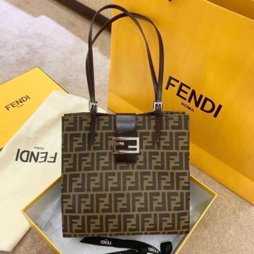 Cheap Fendi AAA Quality Shoulder Bags For Women #1138353, $$85.00 USD On Fendi AAA Quality Shoulder Bags