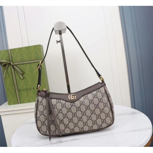 Cheap Gucci AAA Quality Shoulder Bags For Women #1138757, $$60.00 USD On Gucci AAA Quality Shoulder Bags