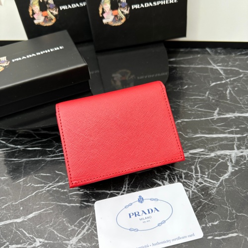 Replica Prada Wallets For Women #1144636 $40.00 USD for Wholesale