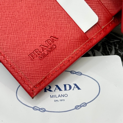 Replica Prada Wallets For Women #1144636 $40.00 USD for Wholesale