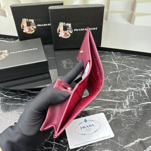 Replica Prada Wallets For Women #1144639 $40.00 USD for Wholesale