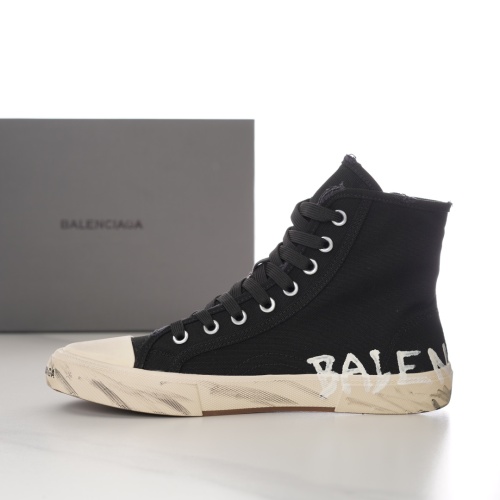 Replica Balenciaga High Tops Shoes For Men #1149614 $108.00 USD for Wholesale