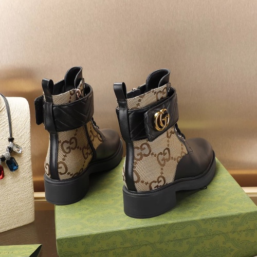 Replica Gucci Boots For Women #1150544 $102.00 USD for Wholesale