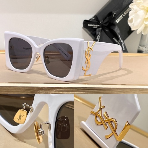 Cheap Yves Saint Laurent YSL AAA Quality Sunglasses #1151191, $$64.00 USD On Yves Saint Laurent YSL AAA Quality Sunglasses