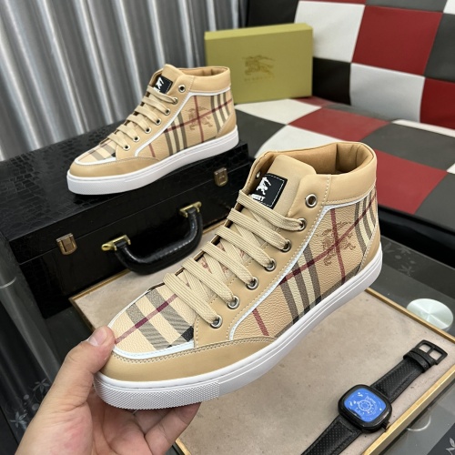 Cheap Burberry High Tops Shoes For Men #1172616, $$80.00 USD On Burberry High Tops Shoes