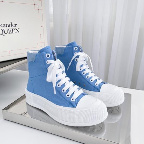 Cheap Alexander McQueen High Tops Shoes For Women #1174898, $$96.00 USD On Alexander McQueen High Tops Shoes