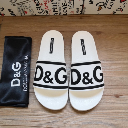 Cheap Dolce &amp; Gabbana D&amp;G Slippers For Women #1177208, $$48.00 USD On Dolce &amp; Gabbana D&amp;G Slippers