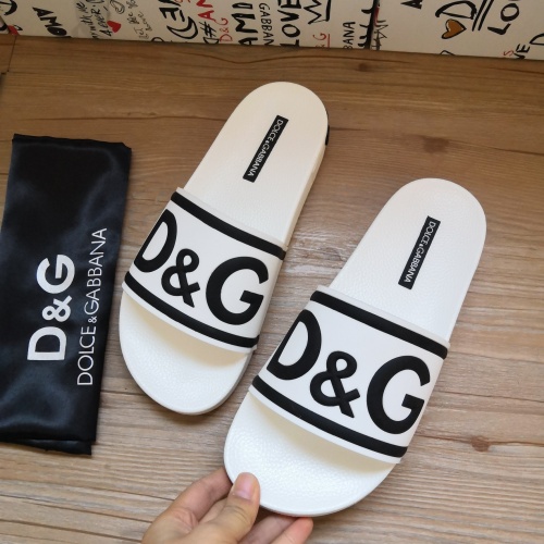 Replica Dolce & Gabbana D&G Slippers For Men #1177209 $48.00 USD for Wholesale