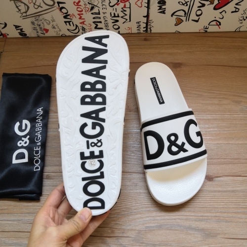 Replica Dolce & Gabbana D&G Slippers For Men #1177209 $48.00 USD for Wholesale