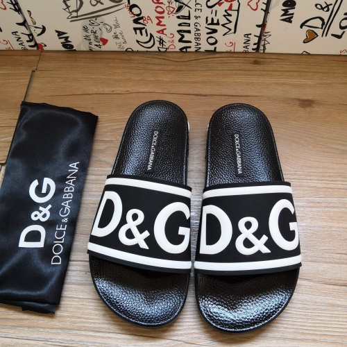 Cheap Dolce &amp; Gabbana D&amp;G Slippers For Men #1177211, $$48.00 USD On Dolce &amp; Gabbana D&amp;G Slippers