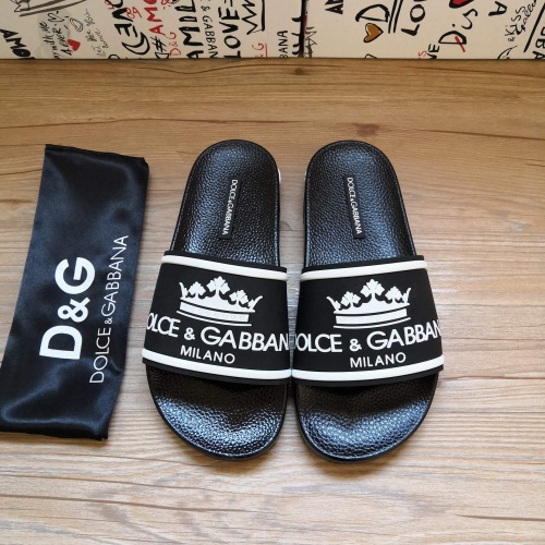 Cheap Dolce &amp; Gabbana D&amp;G Slippers For Men #1177215, $$48.00 USD On Dolce &amp; Gabbana D&amp;G Slippers