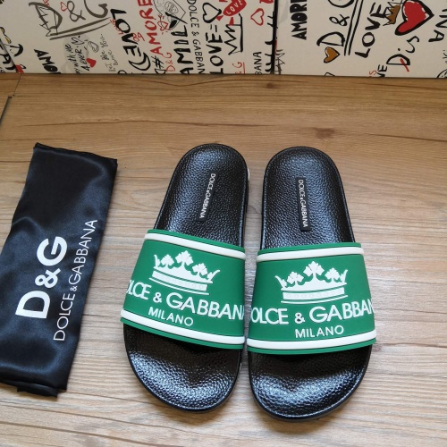 Cheap Dolce &amp; Gabbana D&amp;G Slippers For Men #1177217, $$48.00 USD On Dolce &amp; Gabbana D&amp;G Slippers