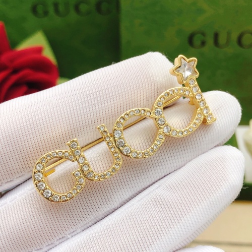 Replica Gucci Brooches For Women #1177363 $29.00 USD for Wholesale