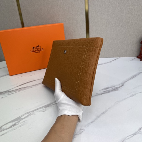 Replica Hermes AAA Man Wallets #1179896 $92.00 USD for Wholesale