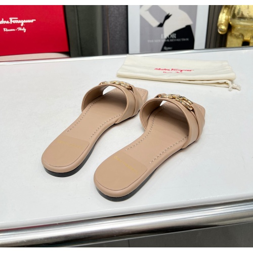 Replica Salvatore Ferragamo Slippers For Women #1184979 $82.00 USD for Wholesale