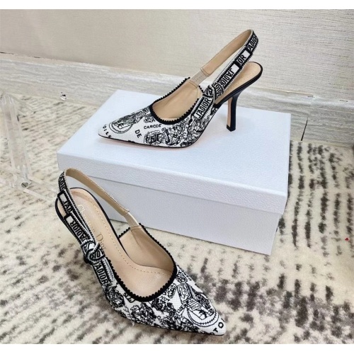 Replica Christian Dior Sandal For Women #1185869 $100.00 USD for Wholesale