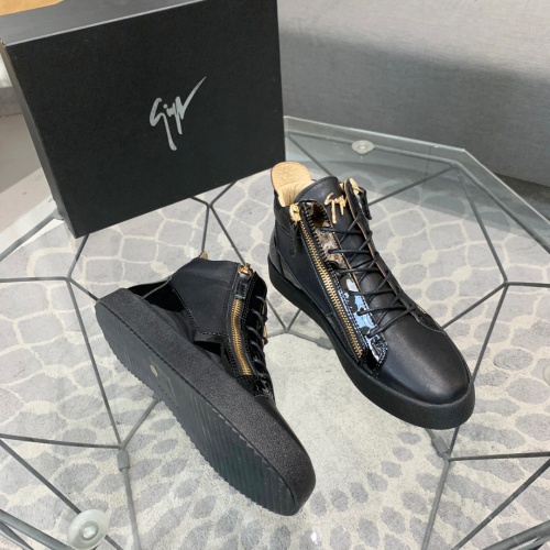 Replica Giuseppe Zanotti High Tops Shoes For Men #1186152 $92.00 USD for Wholesale