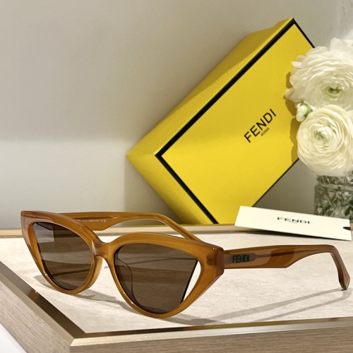 Cheap Fendi AAA Quality Sunglasses #1187270, $$60.00 USD On Fendi AAA Quality Sunglasses