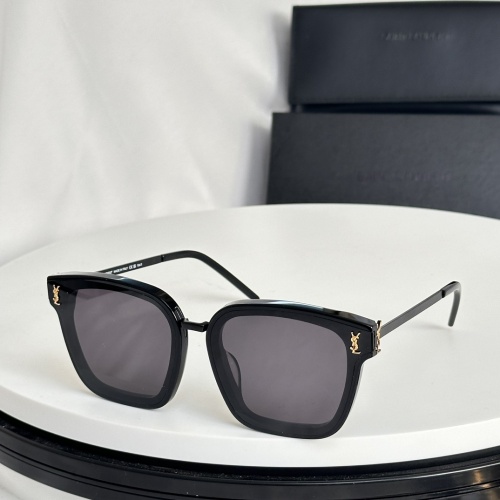 Cheap Yves Saint Laurent YSL AAA Quality Sunglasses #1187558, $$64.00 USD On Yves Saint Laurent YSL AAA Quality Sunglasses