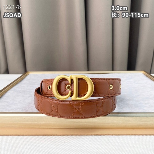 Replica Christian Dior AAA Quality Belts For Women #1189382 $52.00 USD for Wholesale