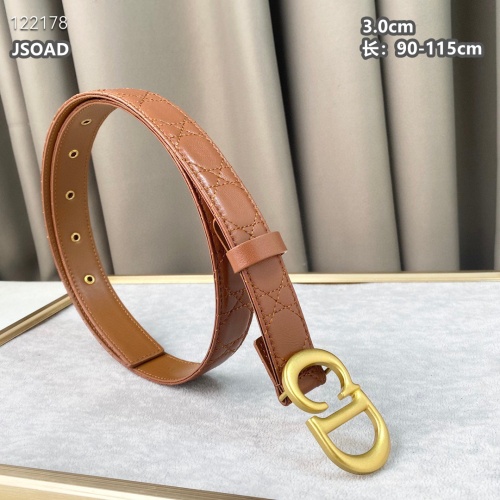 Replica Christian Dior AAA Quality Belts For Women #1189382 $52.00 USD for Wholesale