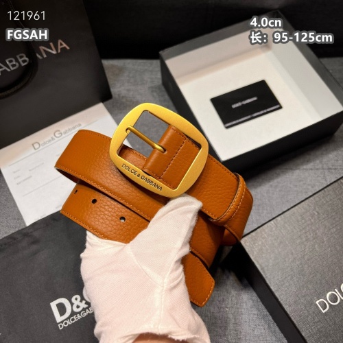 Replica Dolce & Gabbana D&G AAA Quality Belts For Men #1189450 $72.00 USD for Wholesale