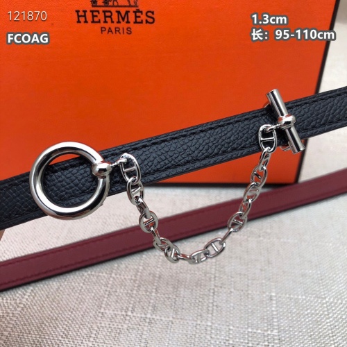 Replica Hermes AAA Quality Belts For Women #1189767 $68.00 USD for Wholesale