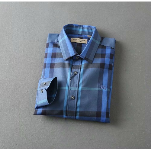 Replica Burberry Shirts Long Sleeved For Men #1192199 $40.00 USD for Wholesale