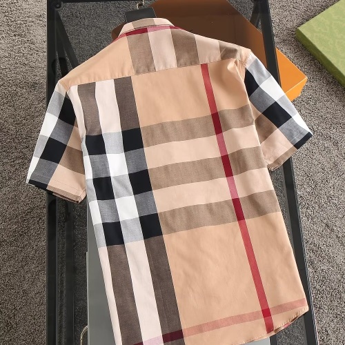 Replica Burberry Shirts Short Sleeved For Men #1192280 $38.00 USD for Wholesale