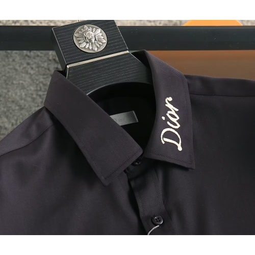 Replica Christian Dior Shirts Short Sleeved For Men #1192286 $38.00 USD for Wholesale