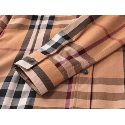 Replica Burberry Shirts Long Sleeved For Women #1192290 $36.00 USD for Wholesale