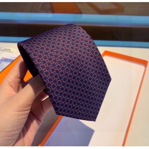 Replica Hermes Necktie For Men #1194550 $34.00 USD for Wholesale