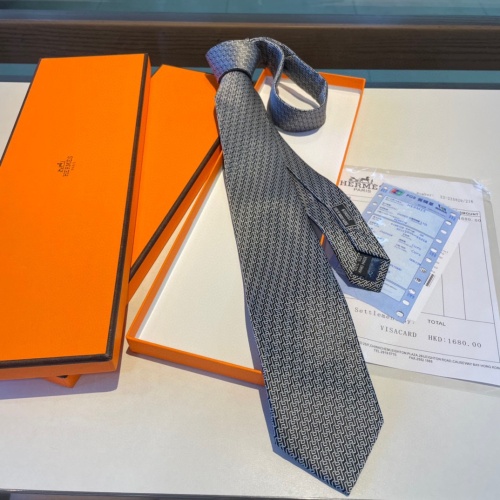 Replica Hermes Necktie For Men #1194562 $34.00 USD for Wholesale