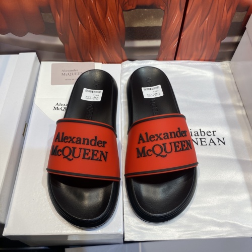 Cheap Alexander McQueen Slippers For Men #1195663, $$45.00 USD On Alexander McQueen Slippers