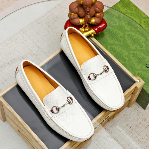 Replica Gucci Oxfords Shoes For Men #1195724 $68.00 USD for Wholesale