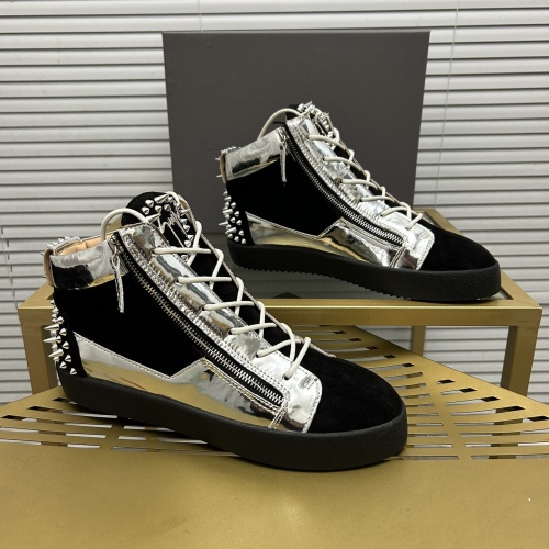 Cheap Giuseppe Zanotti High Tops Shoes For Women #1196113, $$102.00 USD On Giuseppe Zanotti High Tops Shoes