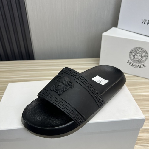 Replica Versace Slippers For Men #1196608 $45.00 USD for Wholesale