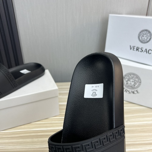 Replica Versace Slippers For Men #1196608 $45.00 USD for Wholesale